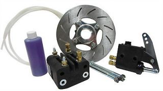 MCP Hydraulic Brake Kit to a 1 1/4 Rear Axle for Racing Go Kart 