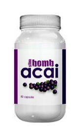 Slim Bomb Acai   Powerful Acai Berry Blend 60 Capsules Weight Loss 