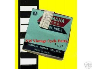 yamaha yz250 mx250 dt2mx 1972 77 piston ring 3rd new