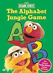 Sesame Street   The Alphabet Jungle Game DVD, 2001