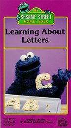 Sesame Street   Learning About Letters VHS