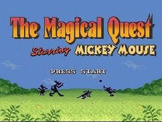 The Magical Quest starring Mickey Mouse Super Nintendo, 1992