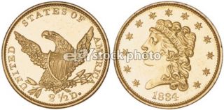 50, Quarter Eagle, 1834, Classic Head