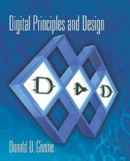Digital Principles and Design by Donald D. Givone 2002, CD ROM 