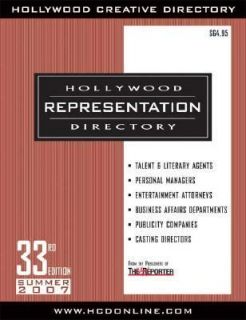 Hollywood Representation Directory 2007, Paperback