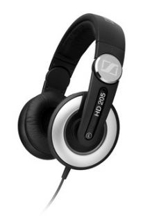Sennheiser HD 205 II Headband Headphones   Black Silver
