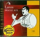 Lanza Greatest Hits by Mario Actor Singer Lanza CD, Jan 1995, BMG 
