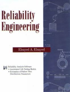 Reliability Engineering by Elsayed A. Elsayed 1996, CD ROM Paperback 