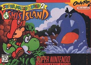 Super Mario World 2 Yoshis Island Super Nintendo, 1995