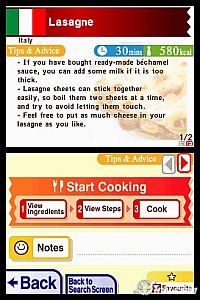 Personal Trainer Cooking Nintendo DS, 2008