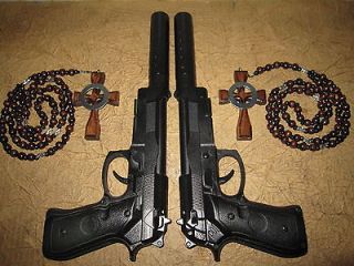 Boondock Saints Rosaries and 2 Gun Replicas A must have for any 