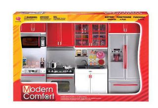 MODERN COMFORT Barbie kitchen RE MENT cabinet size dollhouse furniture 