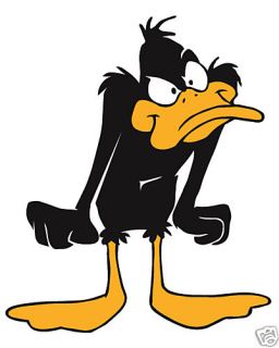 daffy duck looney tunes iron on transfer 