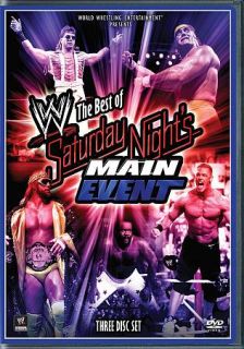 WWE The Best Of Saturday Nights Main Event DVD 3 Disc Set wrestling 