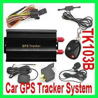 GPS/GSM/GPRS Vehicle Car Tracker System TK103B +Remote Conctrol