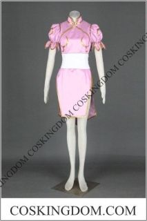 street fighter chun li pink cosplay costume ver 3 more