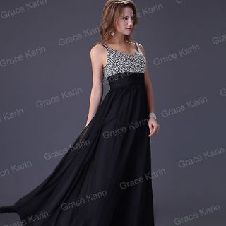 long black chiffon bridesmaid dresses in Womens Clothing