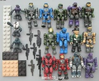 Newly listed 10 PCS Mega Bloks Halo Figure Master Cheif Spartan Marine 