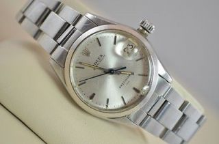 VINTAGE MENS ROLEX OYSTER DATE MIDSIZE 1976 WATCH MANUAL 6466 needs 