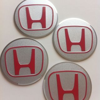 4PCS Center Cap Hub Wheel Emblem Decal Sticker Civic Honda Accord Crv 