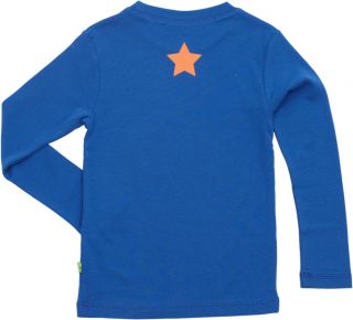 BNWT Boys MOLO kids Rex Long Sleeved Top T shirt NEW Nordic Blue 