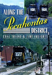 Along the Pocahontas District DVD Pentrex Railroad Norfolk Southern NS