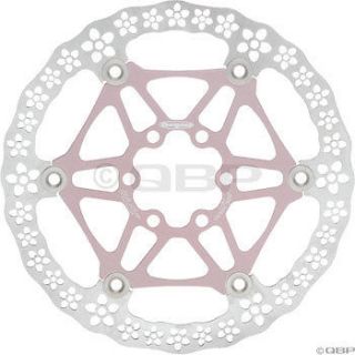 hope 160mm floating rotor pink w flowers 