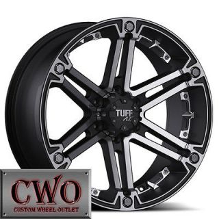 Newly listed 17 Black Tuff T 01 Wheels Rims 6x139.7 6 Lug Tundra Titan 