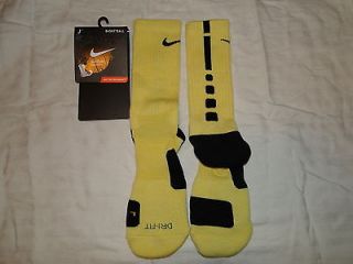 yellow nike elite socks in Clothing, 