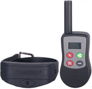 LCD Remote Dog Shock Training Collar   850 Yards, Rechargeable 