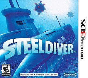NEW* Steel Diver (Nintendo 3DS, 2011)SEALED/ USA