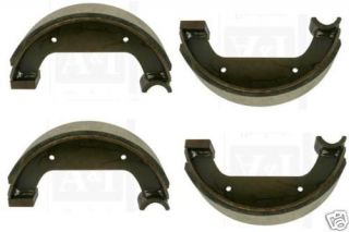 brake shoes ford tractors 1700 1900 1910 set of 4