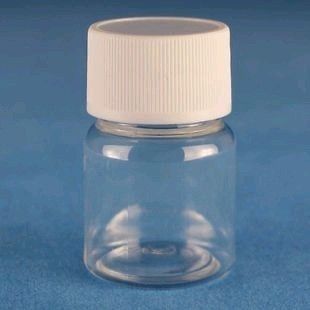 empty PET clear bottle pill container jar bead storage 30ml 10