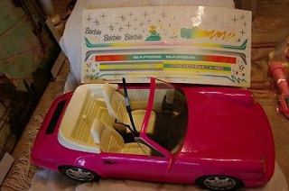 Newly listed Barbie Porsche (Car) with working headlights