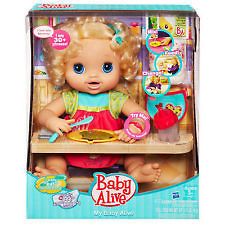 newly listed brand new baby alive my baby alive blonde