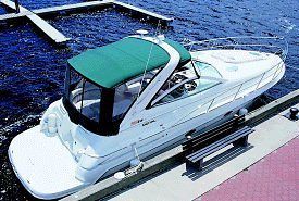 doral boat cruiser 280 full sunbrella top and curtain from