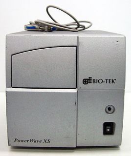 bio tek powerwave xs pwxs microplate reader one day shipping