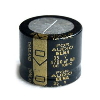 2pcs 4700uf 35v elna for hi fi audio capacitors 311
