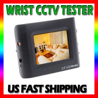 inch TFT LCD 2SUN M025 WRIST CAMERA CCTV TESTER MONITOR TESTING
