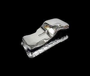 chrome small block ford oil pan fits ford 289 302