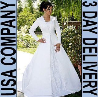 plus size wedding dress sleeves in Wedding & Formal Occasion