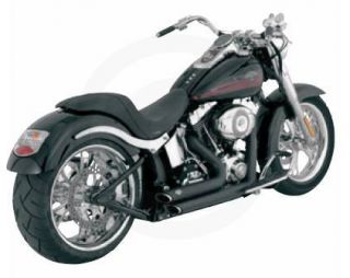 vance hines blk shortshots staggered 4 86 10 softail time