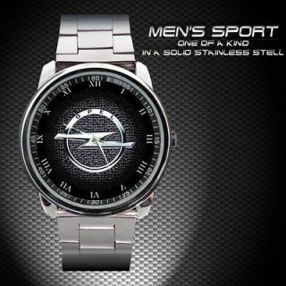 2010 opel logo emblem unisex sport metal watch bh 362