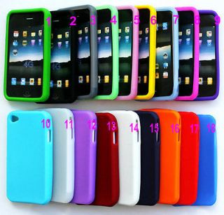 Newly listed Hot Sale 18PCS Soft Silicone Case Cover Skins for Apple 