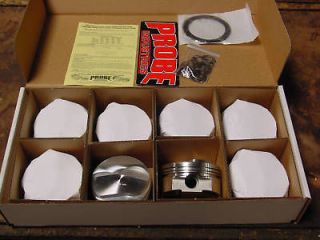 Newly listed Chevy 454 BBC 496 509 Stroker Probe Forged Pistons 060