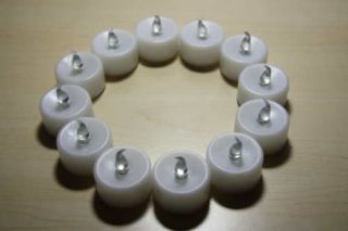 12 battery led wedding tealight candles yellow new from china time 