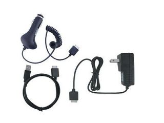 Car AC Home Charger + USB Data Cable for Sony Walkman NWZ E463 NWZ 