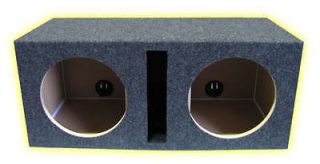   Universal Dual Sub woofer Speaker Box Enclosure Slot Port 328 12 USA