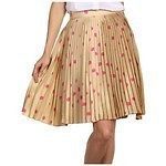   KATE SPADE New York MELODY Pleated Polka Dot Silk Skirt Size 6 $368