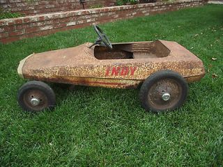 Newly listed vintage pedal carrare pedal car indyindus​trial 
